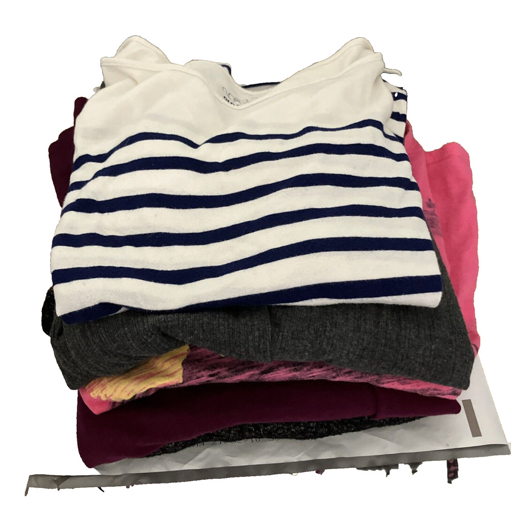 Old Navy Women's Tops Size Large Various Styles and Sleeve Lengths Lot of Five